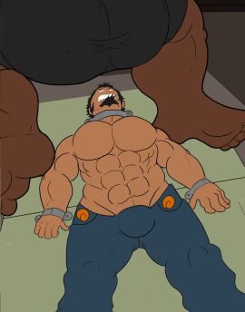 animated chained facesitting fart fart_cloud fart_fetish fart_torture farting farting_in_face farting_on_another farting_on_face farts gassygohma laugh laughing loop looping_animation restrained restrained_arms restrained_legs scared scared_expression scared_face sound tagme video