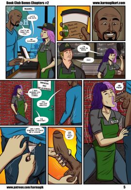 1girls breasts chest dark-skinned_male dark_skin digital_media_(artwork) female female_focus hips hourglass_figure human karmagik legs light-skinned_female light_skin lisa_nakamura male original original_character penis petite slim slim_figure slim_waist small_breasts the_book_club thick thick_legs thick_thighs thighs waist wide_hips