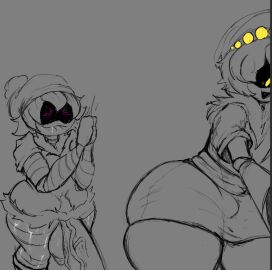 1boy 1femboy 1futa ass balls big_ass big_cock big_dick big_penis bottom_heavy bottom_heavy_femboy bottomless bubble_ass bubble_butt clothed clothing cock devious_smile dick enormous_ass female femboy freaky fully_clothed futanari ghosthaunted142 glitch_productions huge_ass huge_balls huge_butt huge_cock huge_thighs intersex large_ass large_butt male massive_ass massive_butt massive_thighs mostly_clothed murder_drones n_(murder_drones) oblivious penis sketch tagme thicc_thighs thick_thighs unaware uzi_(murder_drones) wide_hip wide_hips wide_thighs