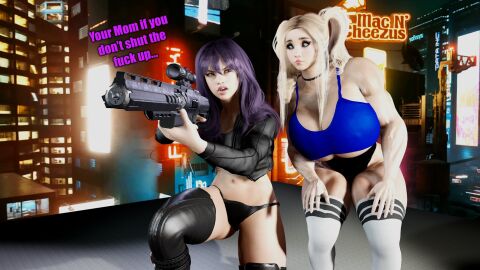 2girls 3d ass athletic athletic_female big_ass big_breasts breasts bubble_ass bubble_butt bust busty curvaceous curvy curvy_figure female female_focus fit fit_female hannah_reese hips hourglass_figure huge_ass huge_breasts kori_(sevenarts) large_ass large_breasts legs light-skinned_female light_skin mature mature_female original original_character original_characters purple_hair round_ass round_breasts sevenarts slim_waist thesevenartsx thick thick_hips thick_legs thick_thighs thighs toned toned_female top_heavy voluptuous voluptuous_female waist wide_hips zfg-101-56