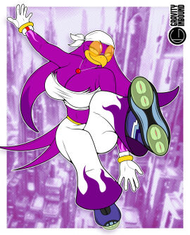 big_breasts breasts cleavage female furry gravityinbound huge_breasts sonic_(series) tagme thick_thighs wave_the_swallow wide_hips