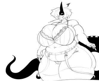 1girls 2024 armwear ass belly big_ass big_breasts big_thighs breasts breasts_bigger_than_head bubble_butt chubby chubby_female cigarette cleavage cleavage_overflow demon demon_girl earrings female female_only front_view gigantic_breasts hair_over_one_eye hips huge_breasts huge_thighs long_ears markings medium_hair navel nervous obese_female scar scars sewerseraph shorts solo solo_female tail tenebria_(sewerseraph) thick_thighs thighs white_background wide_hips