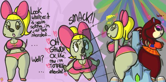 animal_crossing anthro anthro_only aroused ass assjob bedroom_eyes berri berri_(conker's_pocket_tales) berri_(cosplay) big_ass big_butt bottomwear bouncing_breasts breasts bubble_ass bubble_butt buttjob cleavage clothed clothing cockslap collaborative collaborative_hot_dogging collaborative_sex conker's_bad_fur_day cosplay double_buttjob female first_person_view group half-closed_eyes hands_behind_head heart_eyes heart_symbol hi_res hot_dogging hotpants instant_loss_2koma klutzatdusk looking_at_viewer male male/female mammal miniskirt mouse murid murine narrowed_eyes nintendo pecan_(animal_crossing) penelope_(animal_crossing) penis penis_awe rareware rhinoceros rodent sciurid seductive sex shirt short_stack shorts size_difference skimpy skirt slap squirrel surprised_expression tank_(animal_crossing) tank_top topwear tree_squirrel trio twerking twerking_on_dick