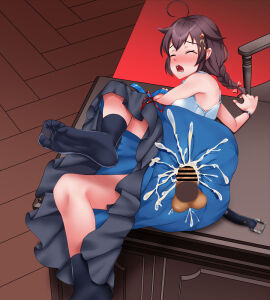 anal_through_clothes anal_through_skirt censored clothes_as_condom cra4 forced_in_fabric fucked_through_clothes fucked_through_dress fucked_through_skirt kantai_collection penetration_through_clothes sex_through_clothes sex_through_skirt shigure_(kantai_collection) through_clothes