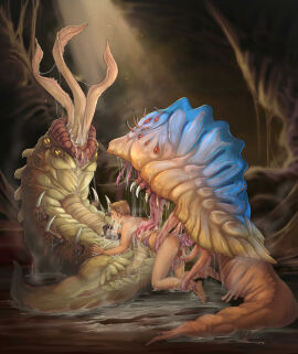 after_cunnilingus alien alien_genitalia alien_pussy anal anal_sex arthropod bodily_fluids cloaca cloacalingus creepy_gun cunnilingus excessive_genital_fluids extreme_size_difference fangs fellatio female feral gastropod genitals giant_insect hi_res human insectophilia insects long_penis male male/male mammal mollusk monster monster_penetrating mouth_tentacles nipple_fetish nipple_play nipple_suck oral penile penis penis_milking_tentacle pussy restrained saliva saliva_string sex size_difference slime slug smaller_human smaller_male smaller_penetrated spikes spikes_(anatomy) stomach_bulge sucking teeth tentacle tentacle_sex tentacles_on_male teratophilia tongue_out touching_penis trio unknown_species unusual_anatomy unusual_pussy vein veiny_penis wet_and_messy wet_pussy xenophilia