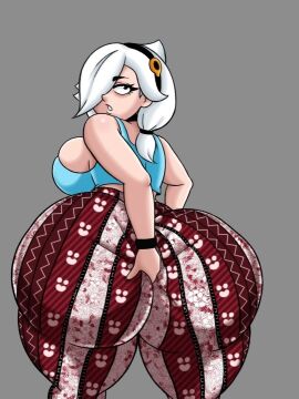 big_ass brawl_stars colette_(brawl_stars) gigantic_ass huge_ass