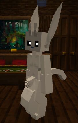 3d anthro balls big_balls big_ears big_penis blocky_body claus_(noclause) digital_media_(artwork) flaccid genitals guardian_spirit hi_res huge_balls huge_cock hyper hyper_balls hyper_genitalia hyper_penis looking_at_viewer male microsoft minecraft model mojang noclause ori_(series) penis solo tagme tail xbox_game_studios