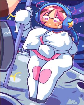 1girls astronaut_cookie cookie_run female hidden_sex pussy pussy_juice sex sex_under_clothes space tentacle tentacle_sex tmogumi