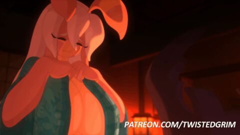 1boy 1girls 2d animated animated_gif areolae bare_breasts big_breasts breasts cute female female_focus huge_breasts imminent_sex long_hair male nipples nude nude_female official_art original patreon presenting presenting_breasts revealing_breasts slugar_(twistedgrim) snail tagme teaser twistedgrim umiko_the_slugar_(twistedgrim) undressing undressing_self