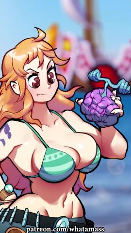 1girls 2d 2d_(artwork) 2d_artwork abs absurd_res biceps big big_ass big_biceps big_breasts big_butt big_muscles breasts digital_art digital_media digital_media_(artwork) female flexing_biceps hyper_muscles looking_at_viewer muscle_growth muscles muscular muscular_arms muscular_female muscular_legs muscular_thighs nami_(one_piece) one_piece posing tagme thighs tight_clothing veins veiny_muscles video what_a_mass!