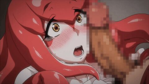 1boy 1girls 2025 2d ajin_ga_osuki_nan_desu_ne animated bare_shoulders blush breasts collarbone female furry furry_with_non-furry gif huge_cock interspecies large_breasts male monster monster_girl octopus octopus_eyes octopus_girl penis puru_(ajin_ga_osuki_nan_desu_ne) queen_bee_(animation_studio) squid_girl straight surprised tagme tentacle tentacle_hair yellow_eyes