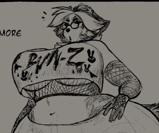 big_breasts breasts cleavage female furry huge_breasts piilsud thick_thighs wide_hips