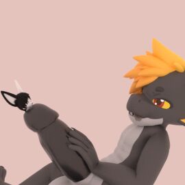 3d_(artwork) 3d_animation animated anthro balls black_penis cock_vore digital_media_(artwork) dragon duo extreme_size_difference fur genitals kris-kawaii lagomorph leporid low_res male male/male mammal multicolored_body multicolored_fur mythological_creature mythological_scalie mythology penile penis rabbit scalie size_difference vek_(iregretmylifechoices) vore x_(kris-kawaii)