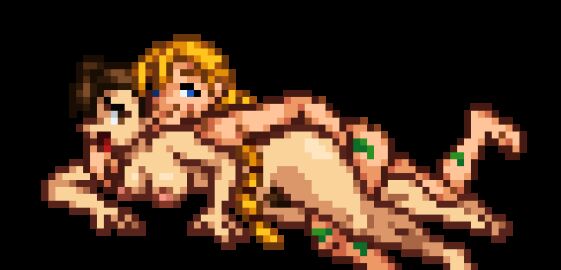 2girls ahe_gao animated asian ass big_ass blonde_hair blue_eyes bouncing_ass bouncing_breasts breasts brown_eyes brown_hair cammy_white chinese chun-li dark_pikchu female fingering gif pigtails pixel_animation pixel_art pubic_hair sprite street_fighter thick_thighs transparent_background yuri