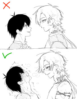 2boys angry angry_dom angry_face angry_male angry_vein asian_male black_and_white black_hair black_hair_male blue_lock cocky_smile completely_nude_male dom/sub dom_turn_sub dominant_male dominating enemies football football_player football_uniform forced_submission fucked_into_submission fucked_senseless fucked_silly fucked_stupid fucking_good_and_hard gay gay_male gay_sex german_male hard_sex hate_each_other hate_fucking hate_sex head_tilt head_up implied_anal implied_insertion implied_penetration implied_sex interracial interracial_yaoi isagi_yoichi japanese_male kaiser_michael male male/male maledom males_only malesub men michael_kaiser no_clothes no_visible_genitalia nsfw nude_male penetrated penetration pretty_boy rough_sex rough_sketch sex shorter_male size_difference smug_face smug_grin smug_smile staring_at_another sub/dom submissive_face submissive_male sweating taller_male tattoo tattooed_arm too_much_pleasure veins veiny_muscles white_male yaoi yaoi_sex