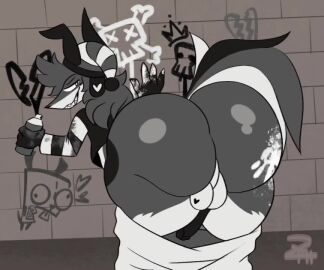 1boy 2025 2d 2d_animation against_wall animated animation anthro ass balls bending_over bent_over big_ass black_hair bottom_heavy bouncing_ass bubble_ass bubble_butt clothing edit edited emo fat_ass femboy furry furry_only gay genitals gluteal_fold googlelover graffiti graffiti_on_wall hat huge_ass jiggle jiggling_ass large_ass long_sleeves longer_than_10_seconds looking_at_viewer looking_back male male_only massive_ass mooning paint pants pants_down penis presenting presenting_hindquarters punk shirt shorter_than_20_seconds showing_off showing_off_ass smile smug smug_grin solo sound sound_edit sound_effect spray_can spray_paint tagme tail thick_ass thick_thighs thunder_thighs twerking vertical_video video wide_hips wobbling_ass zyfoh zypho