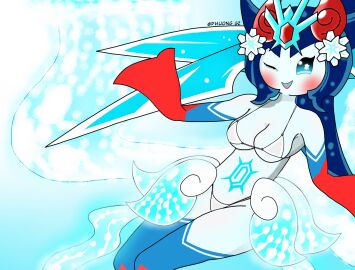 2d 2d_(artwork) artist_name bikini blizarena blizarena_(the_battle_cats) elemental_pixies female female_only phuong_gz_x the_battle_cats video_game_character video_games