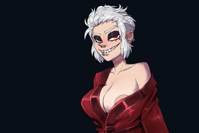 helltaker horns red_eyes tagme vosmon zdrada_(helltaker)