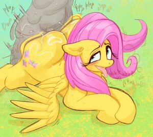ass big_ass big_butt dark-skinned_male dark_skin duo equid equine eyelashes female female_penetrated feral feral_penetrated fluttershy_(mlp) friendship_is_magic fur hair hasbro human human_on_feral human_penetrating human_penetrating_feral interspecies jiggle kaboozey male male/female male_penetrating mammal my_little_pony mythological_creature mythological_equine mythology pegasus penetration pink_hair pupils sex smile tongue tongue_out wings yellow_body zoophilia