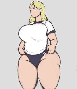 1girls absurd_res angry angry_expression angry_eyes angry_face annoyed annoyed_expression ass big_breasts big_thighs blonde blonde-haired_female blonde_female blonde_hair bloomers blue_eyes breasts buruma child_bearing_hips clothed clothing crossnsfw curvaceous curvaceous_body curvaceous_female curvaceous_figure curvy curvy_body curvy_female curvy_figure curvy_hips enormous_thighs fat_ass fat_thighs female female_focus female_only gym_clothes gym_uniform hips huge_breasts huge_thighs large_breasts large_thighs light-skinned_female light_skin massive_thighs mature mature_female minishorts ousama_ranking plump_thighs pointy_nose pose posing queen_hilling ranking_of_kings school_uniform schoolgirl_uniform short_shorts shorts skimpy skimpy_clothes skull_crushing_thighs solo solo_female solo_focus standing t-shirt thick_ass thick_hips thick_thighs thighs thunder_thighs voluptuous voluptuous_female wide_hips