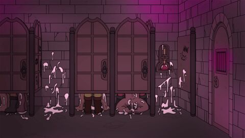 2d 2d_animation anal anal_sex animated ass balls blowjob completely_nude cum cum_drip cum_dripping_from_penis erection gay gay_sex genital_fluids green-skinned_male green_body green_skin grizzlygamerdev male male/male male_only male_penetrated masturbation multiple_boys multiple_males nude nude_male orc orc_male orgy penetration penis robin_morningwood sex