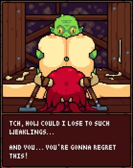 1boy 1girls 2d 2d_animation animated areolae bad_end badcolor baldur_89 bdsm big_breasts bondage breasts captured captured_heroine cow_girl cum defeat_rape defeat_sex defeated defeated_heroine fantasy female femsub gif goblin goblin_male goblin_nest grin hathor_(badcolor) horn horns huge_breasts large_breasts male maledom medieval naked naked_female paizuri pixel_animation pixel_art red_hair sex tagme tied_up titfuck tomboy tomboy_dominated