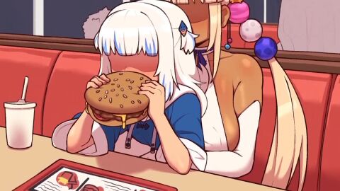 1futa 1girls 3d animated big_breasts big_penis blush ceres_fauna cum_drip cum_in_mouth cum_in_pussy cum_inside cum_on_balls cum_on_face doggy_style fellatio futa_on_female futanari gawr_gura hakos_baelz heart-shaped_pupils heavy_breathing hiding_erection hololive irys_(hololive) ouro_kronii public_sex slapping_with_penis small_breasts smaller_female spread_legs standing tagme tears_of_pleasure tsukumo_sana vaginal_penetration video