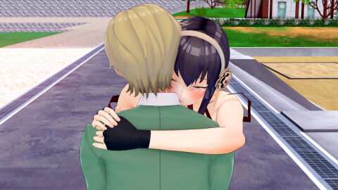 1boy 1girls 3d cheating cheating_wife cuck cuckold cuckolding female human loid_forger male netorare not_porn ntr spy_x_family tagme tagme_(artist) yor_briar yor_forger