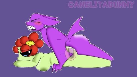 1boy anthro ass bad_anatomy bellossom canelitabunny crobat female male nintendo pokemon pokemon_(species)