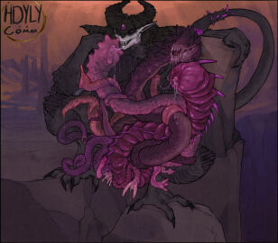 4_arms 4_pecs 6_eyes animal_genitalia artist_logo artist_name big_muscles big_penis black_body bodily_fluids bodily_fluids_drip claws corinoch demon demon_humanoid digital_media_(artwork) digitigrade dripping erection finger_claws flared_penis genital_fluids genital_slit genitals glans gradient_penis grey_body grin hdyly hell hi_res horn horned_humanoid huge_cock humanoid leaking_precum logo long_ears long_penis looking_at_viewer male multi_arm multi_eye multi_genitalia multi_limb multi_pec multi_penis muscles muscular muscular_male nubbed_penis nude nude_male pecs penis penis_horn penis_tentacles penis_with_mouth penis_with_tongue pink_penis polyphallia precum precum_drip precum_on_penis precum_string prehensile_penis prehensile_tail pseudo_horn purple_eyes purple_penis raised_tail ribbed_penis ridged_penis scaled_penis scales signature skin slit_(disambiguation) smile solo spike_tail spiked_penis spikes spikes_(anatomy) tail tapering_penis tentacle tentacle_penis thick_penis thin_penis toe_claws unusual_anatomy unusual_anatomy_placement unusual_genitalia unusual_genitalia_placement unusual_penis unusual_penis_placement urethra weapon_tail white_face