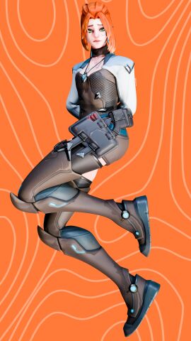 3d ass bondage breasts female freja_(overwatch) overwatch overwatch_2