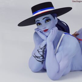 1girls 3d activision amelie_lacroix ass big_ass big_breasts big_thighs blizzard_entertainment blue-skinned_female blue_body blue_skin breasts bubble_ass bubble_butt bust busty chest chilean_flag curvaceous curves curvy curvy_figure female hips hourglass_figure huge_ass large_ass legs mature mature_female overwatch overwatch_2 slim_waist sling_bikini thick thick_ass thick_hips thick_legs thick_thighs thighs voluptuous voluptuous_female vonsvaigen waist wide_hips wide_thighs widowmaker