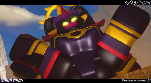 1girls 2024 3d armor armored armored_boots armored_female armored_gloves armored_leotard ass big_ass big_breasts black_hair black_skin blush breasts cleavage cleavage_cutout clothed clothed_female cloud commission crown day discord_tag english_text female female_focus female_only leotard letterbox letterboxed long_hair looking_at_viewer moosty outdoors purple_armor purple_clothing purple_legwear purple_leotard roblox roblox_game robloxian smile solo spread_legs text the_umbra tower_defense_simulator twintails yellow_eyes