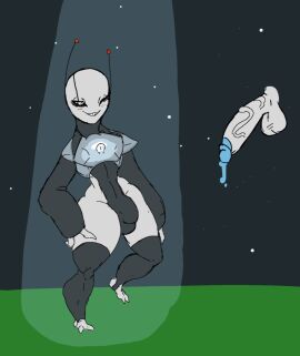 1boy alien american_mythology classic_alien cream_(repomorame) femboy folklore grey_alien hyper hyper_penis male male_only male_shortstack monster mythology north_american_mythology penis public_domain repomorame roswell_grey shortstack tagme urban_legend