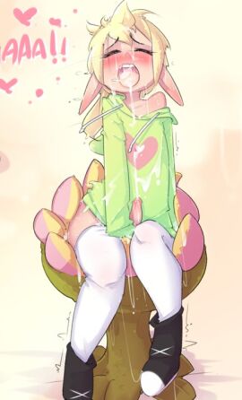 cock_in_ass cute domination elf elf_ears femboy green_eyes green_hoodie hoodie_(artist) lowres male male_only max_(hoodie) original penis plant thick_thighs