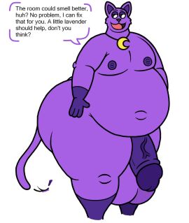 anthro anthro_on_anthro anthro_only catnap catnap_(poppy_playtime) critters_(poppy_playtime) domestic_cat feline furry_only fusion_duck male male_only no_humans poppy_playtime poppy_playtime_(chapter_3) purple_fur purple_skin sex smiling_critters solo tagme