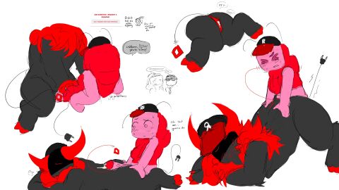 ass chance_(forsaken) cock colored cum cum_in_pussy cum_on_back cuntboy/futa dickgirl forsaken_(roblox) futa futanari guest_666_(forsaken) holy_shit jaejaelikesdrawing monster monster_fucking osama_bin_airlines pussy request scared screen_face tail tv_head veeronica veeronica_(forsaken) worried_expression