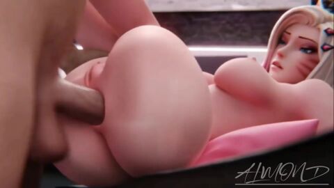 3d ahri almondsfm anal anal_sex animated ass balls blonde blonde_hair bubble_ass bubble_butt erection female k/da_ahri k/da_all_out_ahri k/da_all_out_series k/da_series large_ass large_penis league_of_legends male mp4 no_sound penis pussy riot_games testicles video