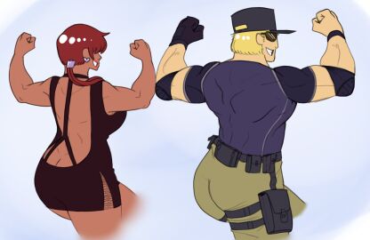 1girls 1shermieaday big_ass big_breasts breasts butt_crack clark_still curvy dark-skinned_female dark_skin dress female female_focus heart huge_ass huge_breasts king_of_fighters long_hair ponytail shermie_(kof) skirt smile smiling standing tan tan_skin thick_thighs thighs twintails voluptuous voluptuous_female