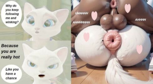 1boy 1girls ai_generated anthro anus backsack balls beauty_mark big_anus big_ass big_balls big_cock biped bodily_fluids clothing cock dark-skinned_male dominant_male donut_anus dreamworks dreamworks_animation dress dulcinea erection face_not_visible feline female floor fluffy_tail furry_female hard_sex heart highres human instant_loss_2koma interspecies larger_male legs_up lying_on_back male male_anus mammal mating_press moaning moaning_in_pleasure muscular_male netflix onomatopoeia partially_clothed penis pink_anus puss_in_boots_(dreamworks) puss_in_boots_(franchise) pussy realistic round_ass shrek_(series) sneakers sound sound_edit steam stockings tagme tail talking the_adventures_of_puss_in_boots vaginal_penetration vaginal_sex veiny_balls veiny_penis video white_fur