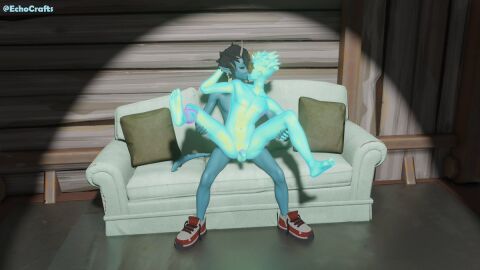 armpits couch_sex fortnite fortnite:_battle_royale gay gay_domination gay_sex jittershock_(fortnite) male skinny yaoi young