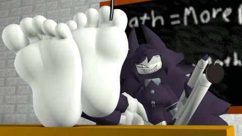 1female 1girls animated big_feet expansier feet feet_fetish feet_focus female foot_fetish fundamental_paper_education huge_feet large_feet large_soles looking_at_viewer miss_circle_(fundamental_paper_education) oreos soles soles_fetish tagme wide_feet