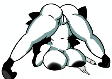 ass big_ass big_breasts big_butt big_hair big_thighs big_tits black_eyes black_hair breasts female female_only fpe fundamental_paper_education jack-o_pose legs_open legs_spread miss_circle miss_circle_(fundamental_paper_education) pussy spread_legs tagme tits vagina viewed_from_behind white_ass white_body