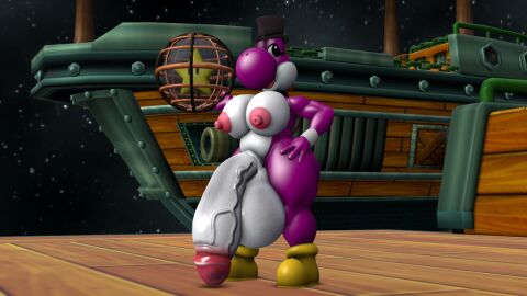 1futa 3d balls big_breasts big_penis big_thighs black_eyes black_hat black_headwear breasts colored_skin curvy dickgirl dickgirl_only erection full_body futa_only futanari half-erect hand_on_own_hip hat headwear holding_object huge_balls huge_breasts huge_cock huge_penis huge_testicles huge_thighs hyper_balls hyper_penis intersex intersex_only kennythebobcat large_breasts large_penis large_thighs magenta_skin mario_(series) naked nintendo nipples nude open_mouth penis serious shoes slightly_chubby solo standing testicles thick thick_hips thick_thighs thighs top_hat uncensored veins veiny_penis wide_hips wooden_floor yellow_shoes yoshi