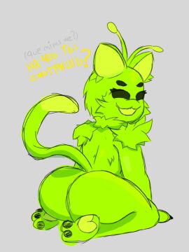 alien animal_humanoid cat fur fur_thick_thighs furry gnarpy_(regretevator) regretevator roblox roblox_game tagme tagme_(artist)