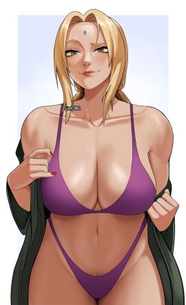 1girls alternate_version_available bare_shoulders bare_thighs bedroom_eyes belly belly_button big_breasts bikini bikini_bottom bikini_top blonde-haired_female blonde_hair boruto:_naruto_next_generations bra breasts brown_eyes busty cleavage female female_focus female_only female_pubic_hair fingernails forehead_jewel forehead_mark front_view gilf gud0c hi_res high_resolution highres hips inner_sideboob kimono large_breasts light-skinned_female light_skin lips lipstick long_fingernails long_nails looking_at_viewer makeup mature mature_female milf nail_polish narrowed_eyes naruto naruto:_the_last naruto_(classic) naruto_(series) naruto_shippuden open_clothes painted_nails pale-skinned_female pale_skin panties perky_breasts pink_lips pink_lipstick pinup pinup_pose presenting_breasts pubes pubic_hair purple_bikini purple_bikini_top purple_bra purple_panties purple_underwear red_nail_polish red_nails robe shounen_jump shueisha sideboob smile smiling smiling_at_viewer solo solo_female solo_focus standing thick_thighs thighs tied_hair tsunade twintails underwear undressing very_high_resolution voluptuous voluptuous_female weekly_shonen_jump wide_hips yukata