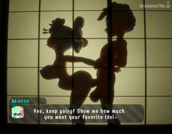 1boy 1girls 3d agent_8_(splatoon) antidotetrl breasts bunnxarts english_text female male male_agent_8_(splatoon) marie_(splatoon) marie_(wo262) nipples no_bra no_panties nsfwo262 nude pale_skin penis sex silhouette silhouette_sex splatoon splatoon_(series) splatoon_2 splatoon_3 text_box wo262_(3d_model_style)