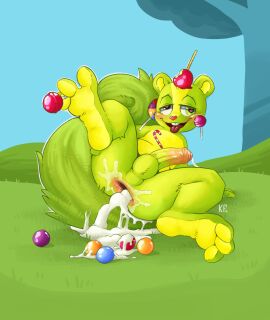 absurd_res anthro anus ass balls blush bodily_fluids candy chipmunk cum cum_drip cum_inside dessert dripping erection excessive_cum excessive_genital_fluids excited excited_expression fluffy fluffy_tail food foreskin gaped gaped_anus gaping genital_fluids genitals ground_squirrel half-closed_eyes happy_tree_friends heart_eyes heart_symbol hi_res inflation katxfish leaking_cum legs_up looking_at_viewer lying male mammal narrowed_eyes nutty_(htf) on_back paws penis plant popsicle precum precum_drip public rodent sciurid solo solo_male spread_legs spreading squirrel tail tongue tongue_out tree tree_squirrel uncircumcised