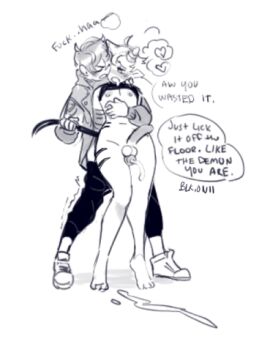 black_legwear blush blush_lines closed_eyes converse cum cumshot demon demon_horns drooling ejaculation feet gay gay_domination gay_male gay_sex heart indie_virtual_youtuber jacket jacket_open looking_pleasured low_res lowres male nipples oni oni_horns onika_(yuurikin) pulling_tail shirt_lift shoes shoto shoto_(vtuber) shxtou talking_to_partner text text_bubble thigh_sex virtual_youtuber yaoi young yuurikin