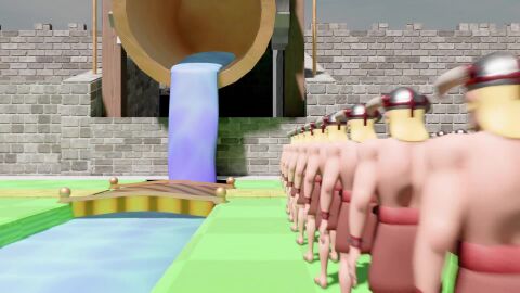 blender_(software) clash_royale cum_in_pussy firecracker_(clash_royale) glory_hole princess_(clash_royale) slut tagme video